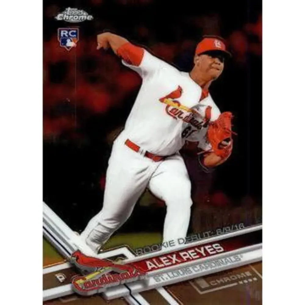 2017 Topps Chrome Update Alex Reyes RD HMT33 St. Louis Cardinals